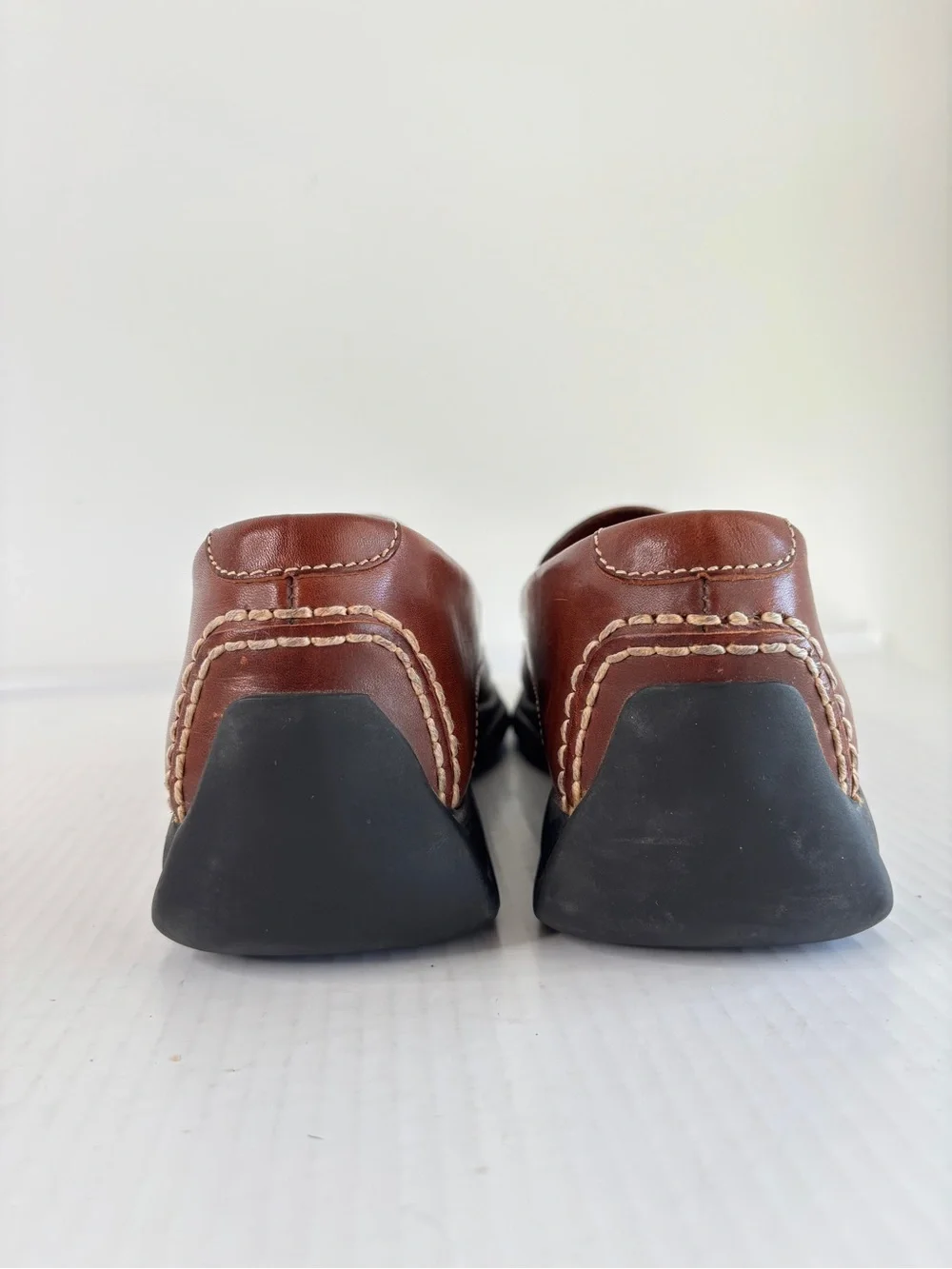 Cole Haan Mens Leather Lug Penny Loafer Size 10.5 Driving  display picture 2